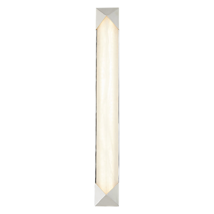 Alora caesar WV323225PNAR Wall Light - Polished Nickel/Alabaster