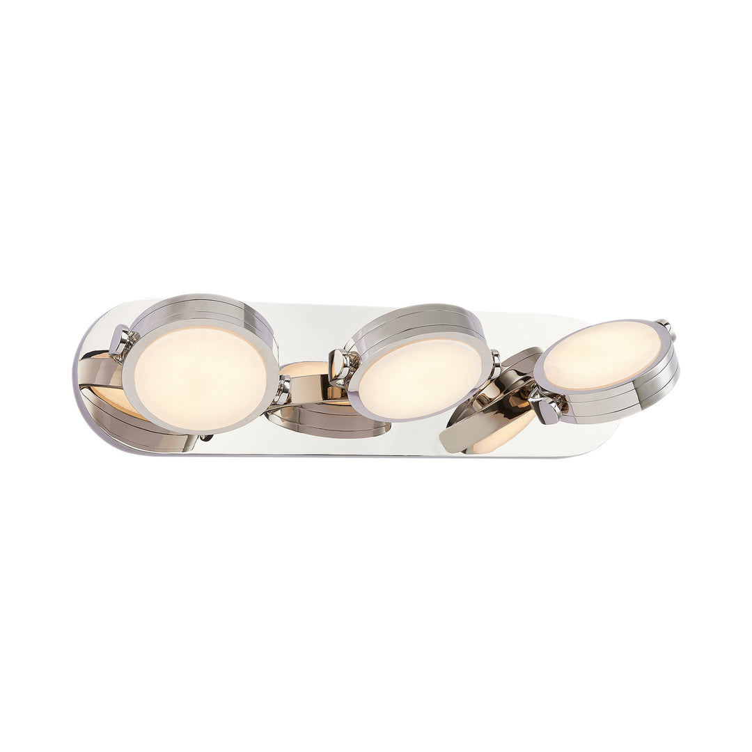 Alora blanco WV325326PNAR Wall Light - Polished Nickel/Alabaster