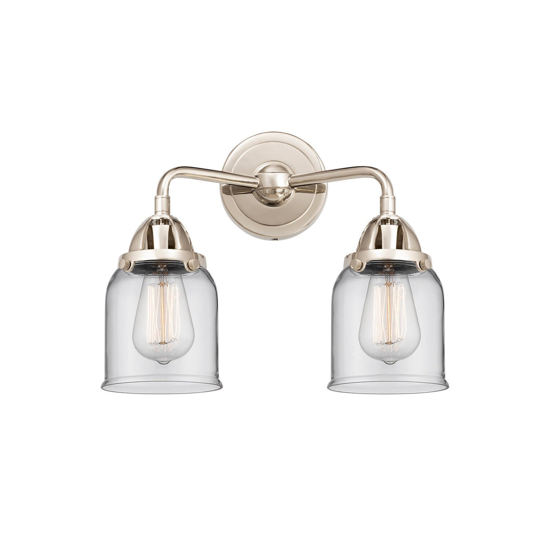 Innovations Nouveau 2 288-2W-PN-G52 Bath Vanity Light 13 in. wide - Polished Nickel