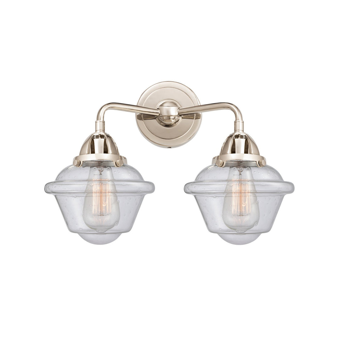 Innovations Nouveau 2 288-2W-PN-G534 Bath Vanity Light 16 in. wide - Polished Nickel