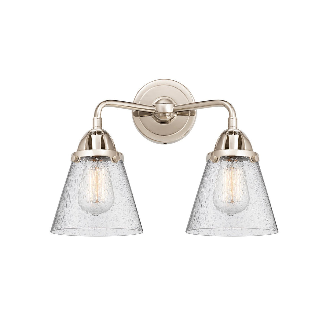 Innovations Nouveau 2 288-2W-PN-G64-LED Bath Vanity Light 15 in. wide - Polished Nickel