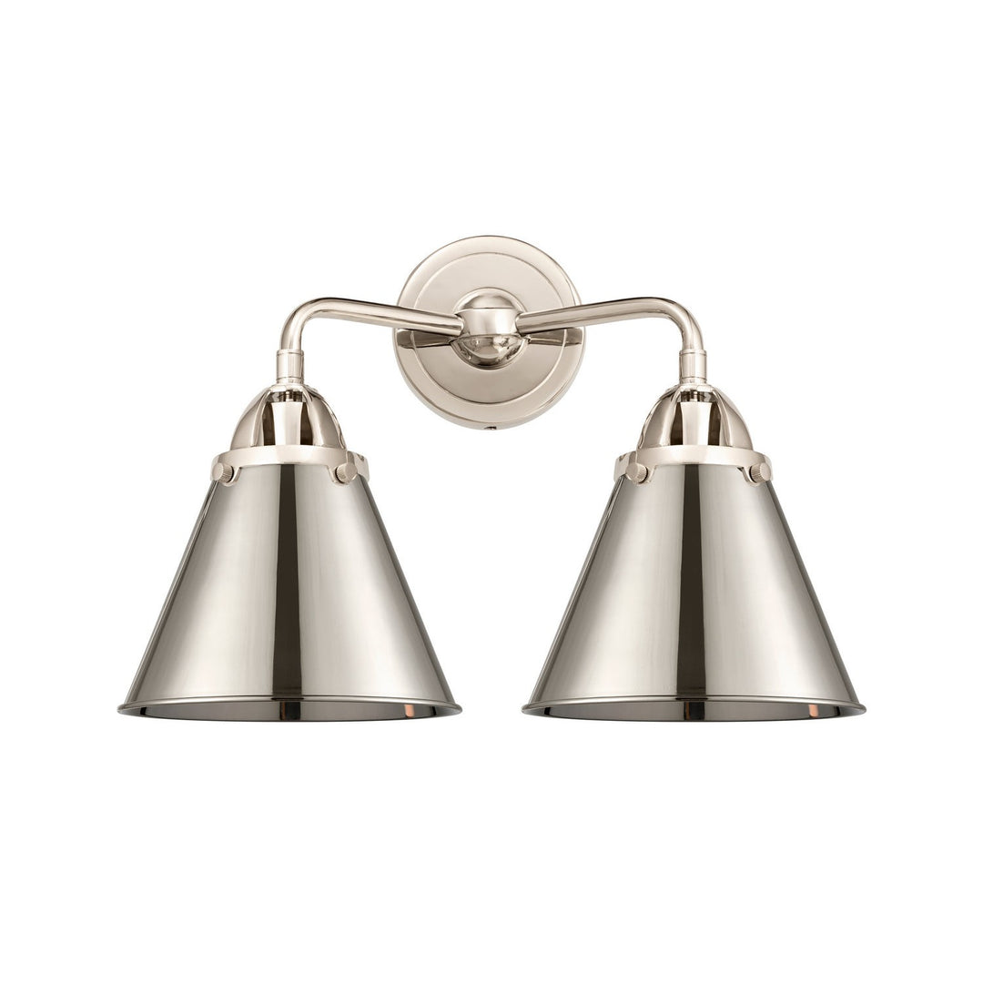 Innovations Nouveau 2 288-2W-PN-M13-PN Bath Vanity Light 16 in. wide - Polished Nickel