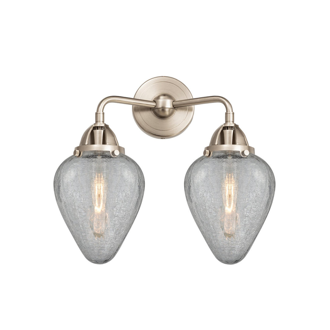 Innovations Nouveau 2 288-2W-SN-G165-LED Bath Vanity Light 15 in. wide - Brushed Satin Nickel