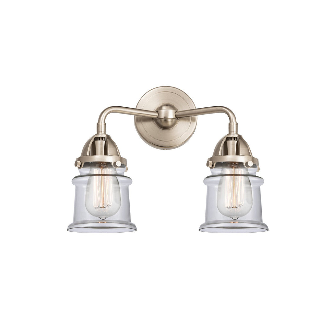 Innovations Nouveau 2 288-2W-SN-G182S Bath Vanity Light 14 in. wide - Brushed Satin Nickel