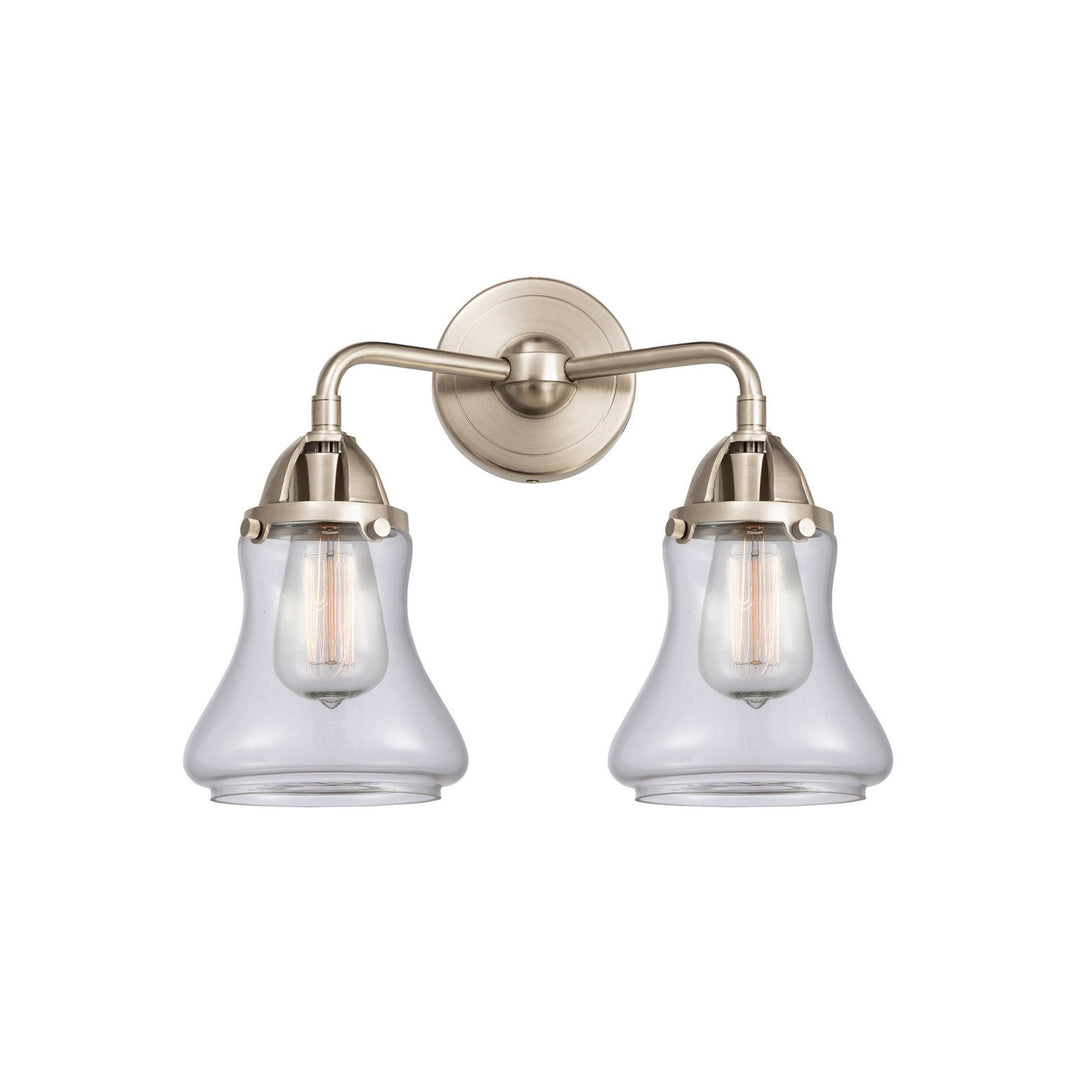 Innovations Nouveau 2 288-2W-SN-G192 Bath Vanity Light 14 in. wide - Brushed Satin Nickel