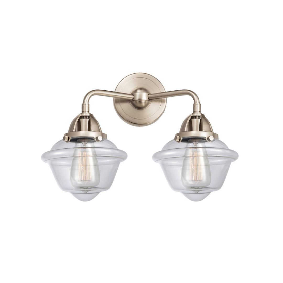 Innovations Nouveau 2 288-2W-SN-G532 Bath Vanity Light 16 in. wide - Brushed Satin Nickel