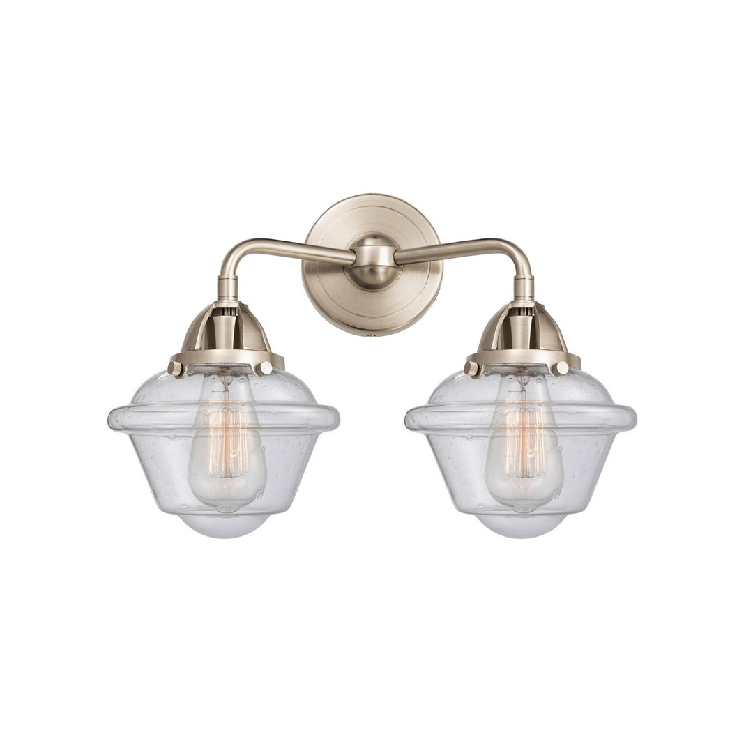 Innovations Nouveau 2 288-2W-SN-G534 Bath Vanity Light 16 in. wide - Brushed Satin Nickel