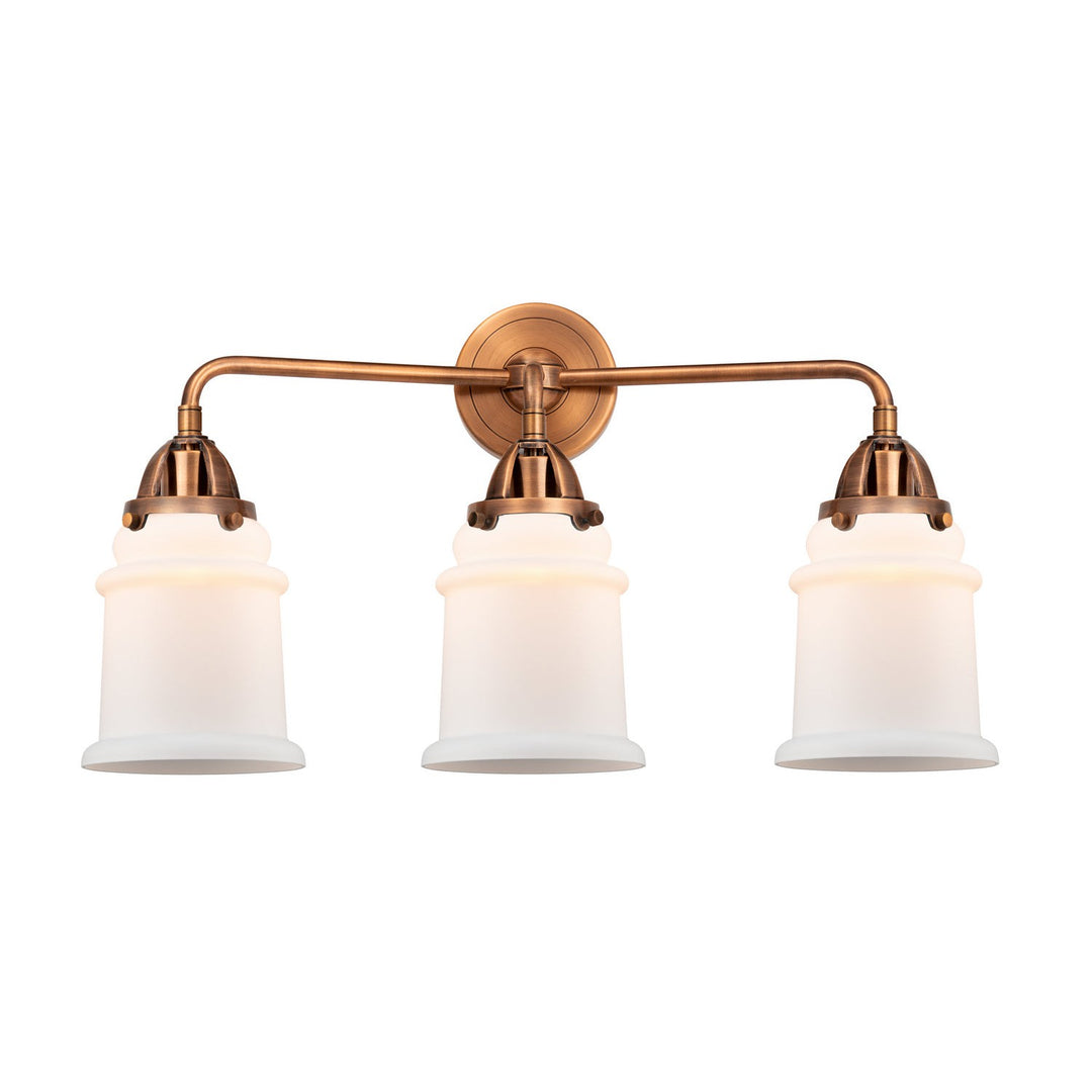 Innovations Nouveau 2 288-3W-AC-G181 Bath Vanity Light 24 in. wide - Antique Copper