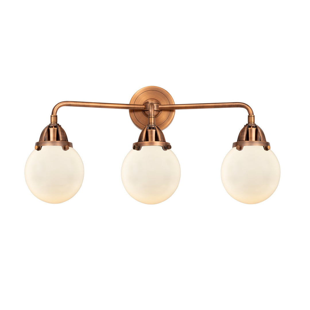 Innovations Nouveau 2 288-3W-AC-G201-6-LED Bath Vanity Light 24 in. wide - Antique Copper