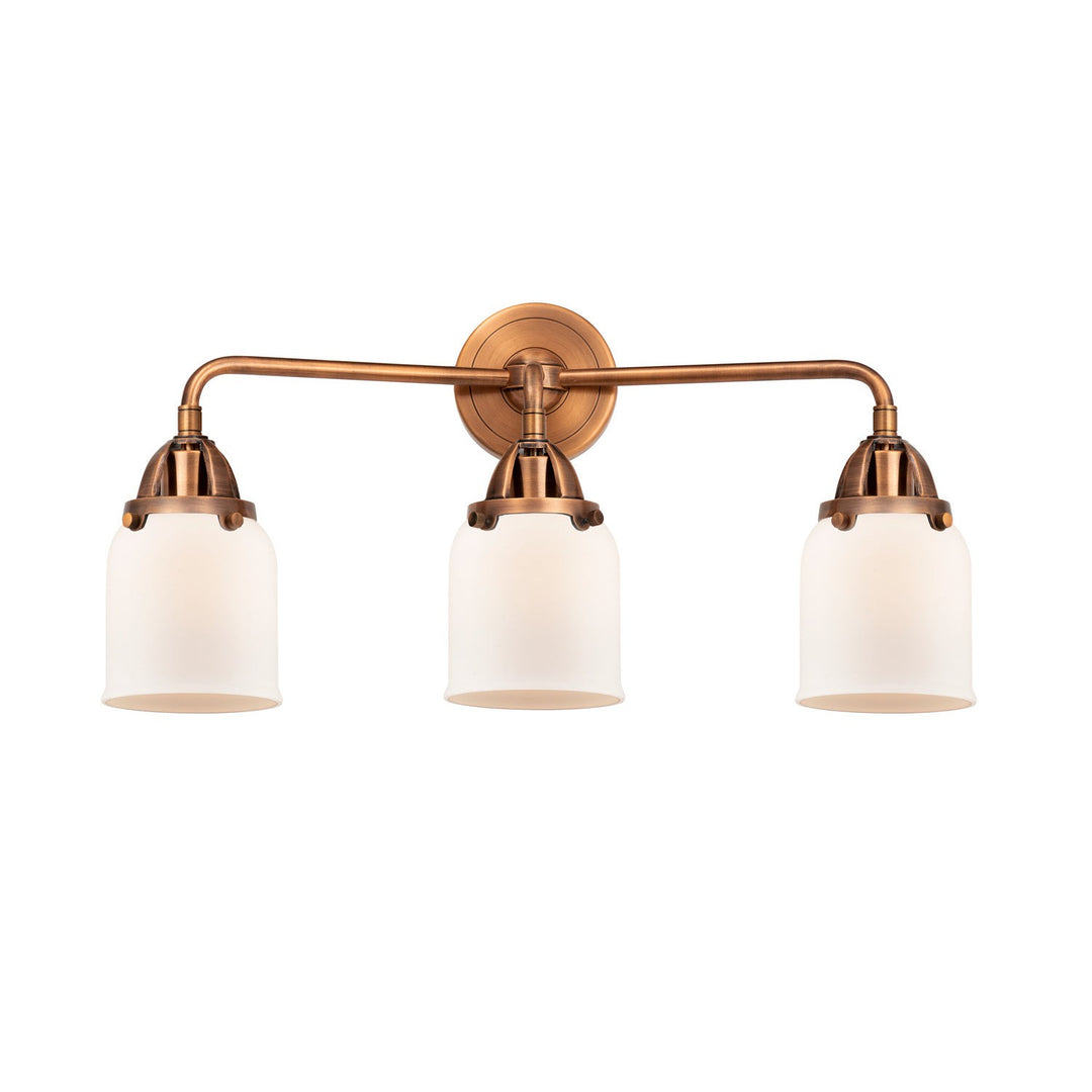 Innovations Nouveau 2 288-3W-AC-G51 Bath Vanity Light 23 in. wide - Antique Copper