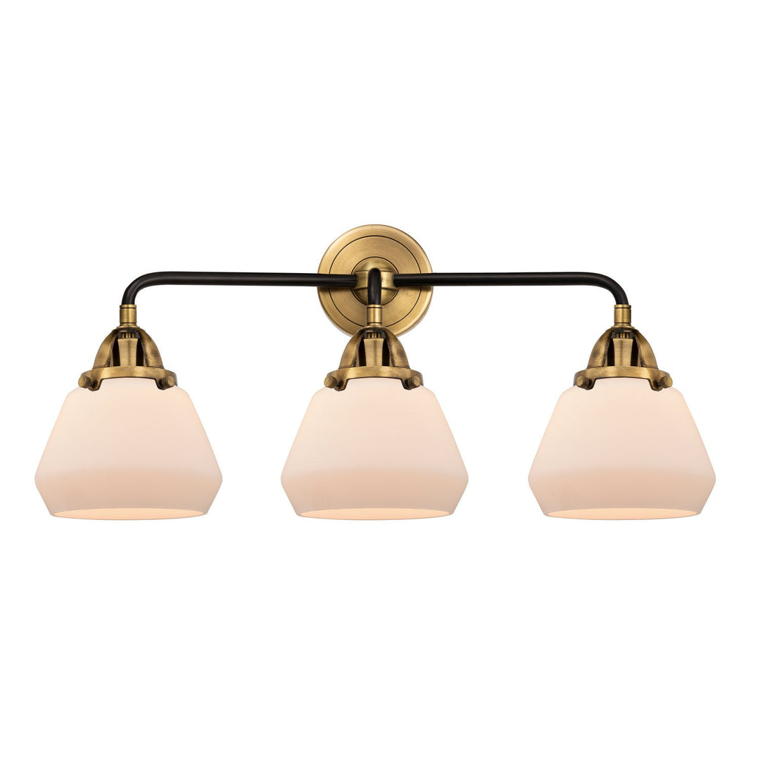 Innovations Nouveau 2 288-3W-BAB-G171 Bath Vanity Light 25 in. wide - Black Antique Brass