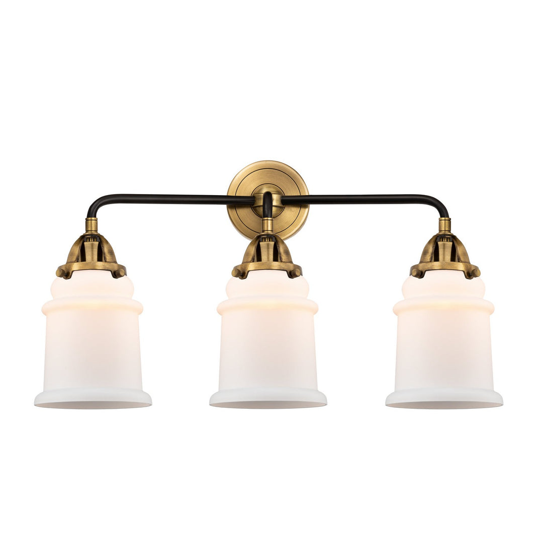 Innovations Nouveau 2 288-3W-BAB-G181 Bath Vanity Light 24 in. wide - Black Antique Brass