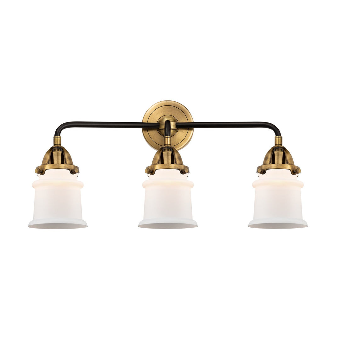 Innovations Nouveau 2 288-3W-BAB-G181S Bath Vanity Light 24 in. wide - Black Antique Brass