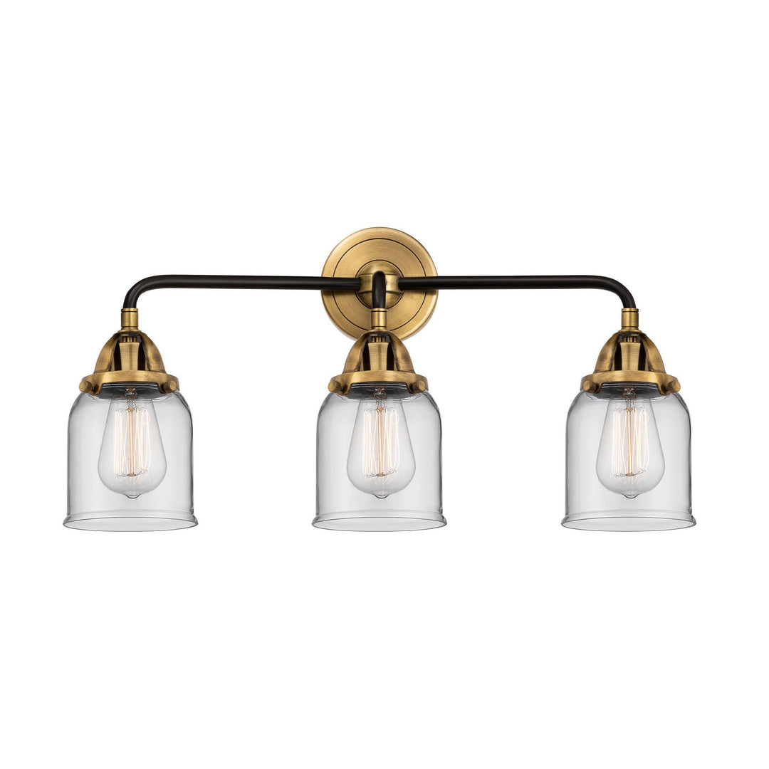 Innovations Nouveau 2 288-3W-BAB-G52-LED Bath Vanity Light 23 in. wide - Black Antique Brass