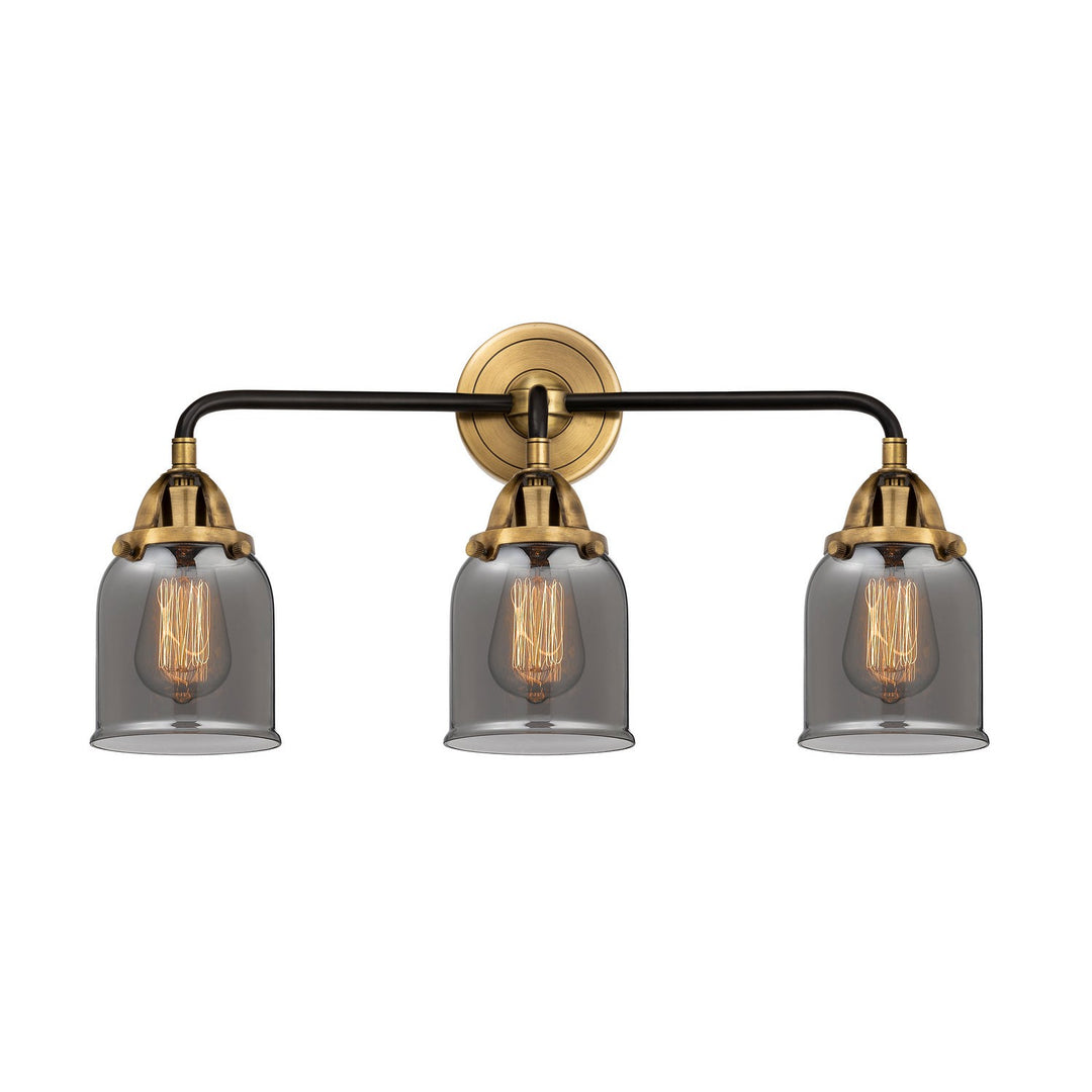 Innovations Nouveau 2 288-3W-BAB-G53-LED Bath Vanity Light 23 in. wide - Black Antique Brass