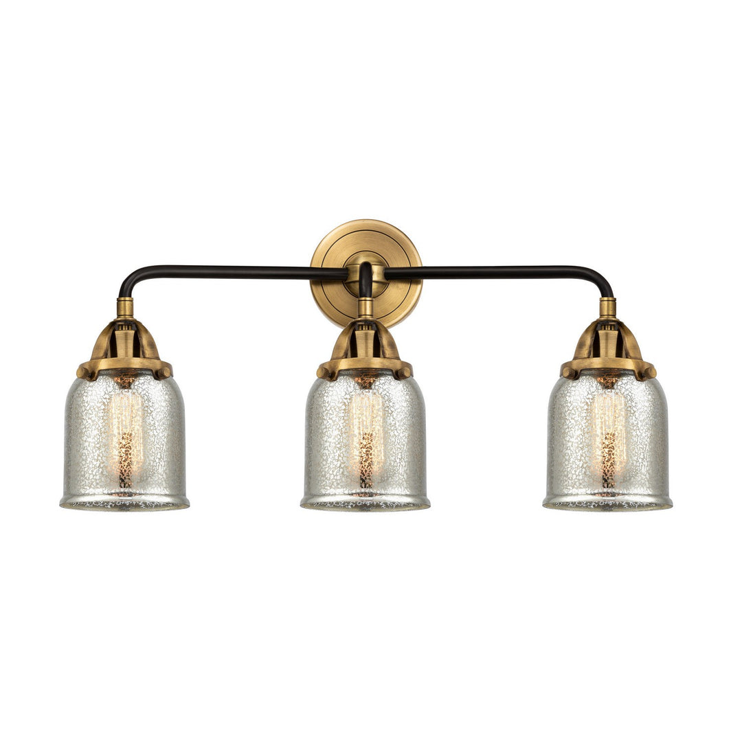 Innovations Nouveau 2 288-3W-BAB-G58-LED Bath Vanity Light 23 in. wide - Black Antique Brass