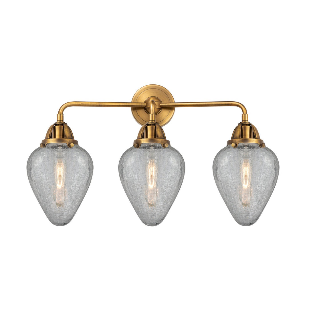 Innovations Nouveau 2 288-3W-BB-G165-LED Bath Vanity Light 25 in. wide - Brushed Brass