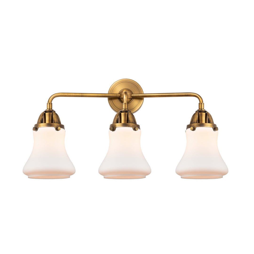 Innovations Nouveau 2 288-3W-BB-G191-LED Bath Vanity Light 24 in. wide - Brushed Brass