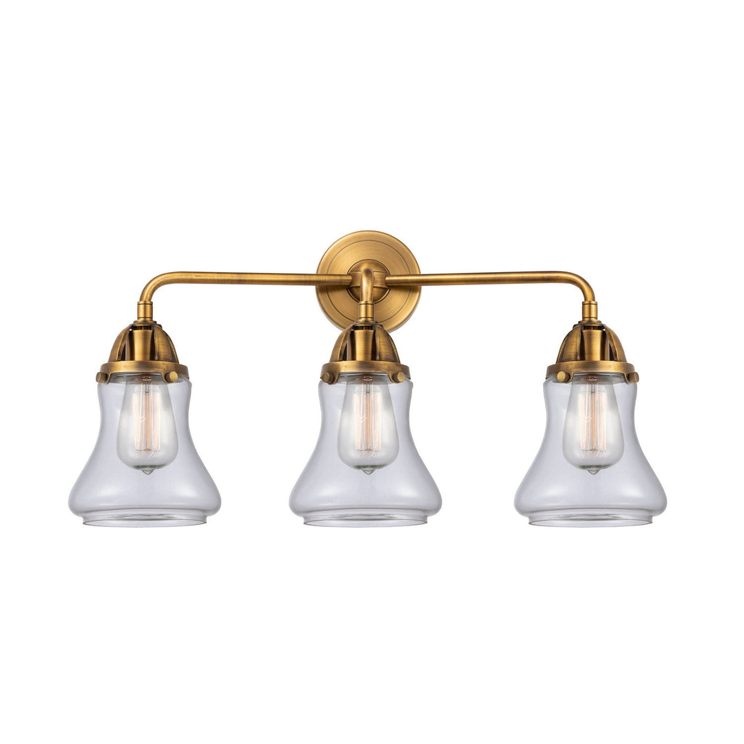 Innovations Nouveau 2 288-3W-BB-G192-LED Bath Vanity Light 24 in. wide - Brushed Brass