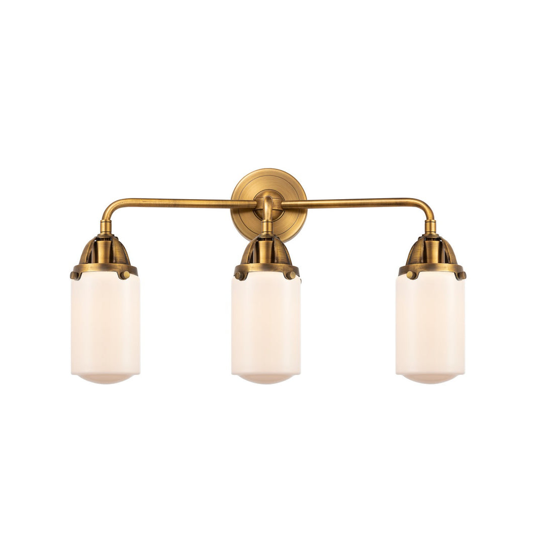 Innovations Nouveau 2 288-3W-BB-G311-LED Bath Vanity Light 23 in. wide - Brushed Brass