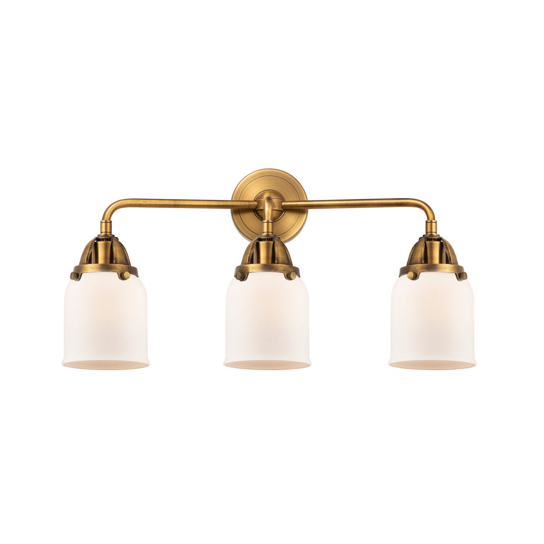 Innovations Nouveau 2 288-3W-BB-G51 Bath Vanity Light 23 in. wide - Brushed Brass