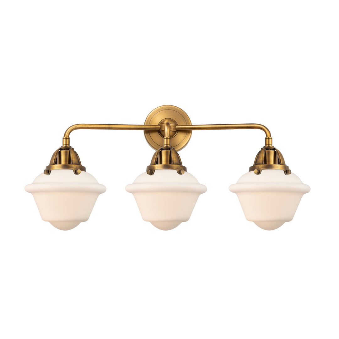 Innovations Nouveau 2 288-3W-BB-G531-LED Bath Vanity Light 26 in. wide - Brushed Brass