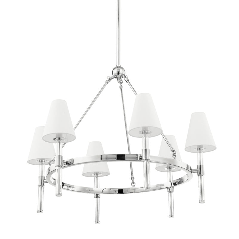 Mitzi Janelle H630806-PN Chandelier Light - Polished Nickel