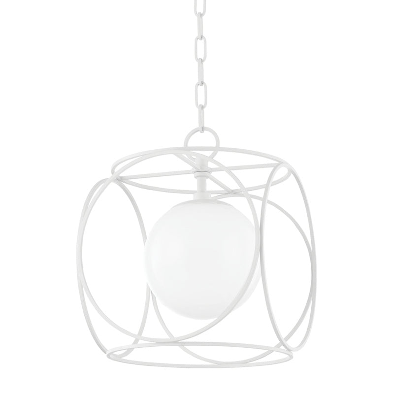 Mitzi Claire H632701S-TWH Pendant Light - Textured White