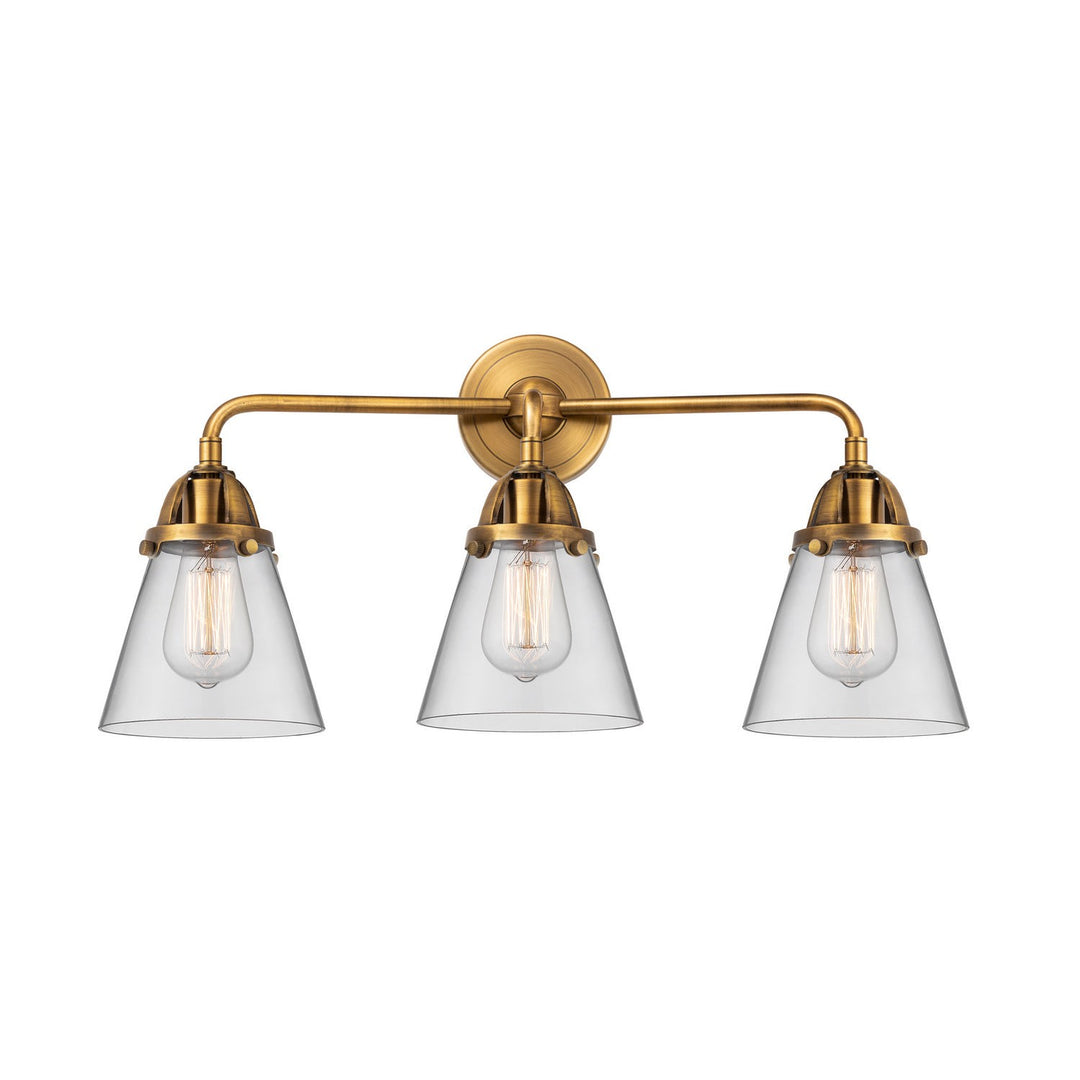 Innovations Nouveau 2 288-3W-BB-G62-LED Bath Vanity Light 25 in. wide - Brushed Brass