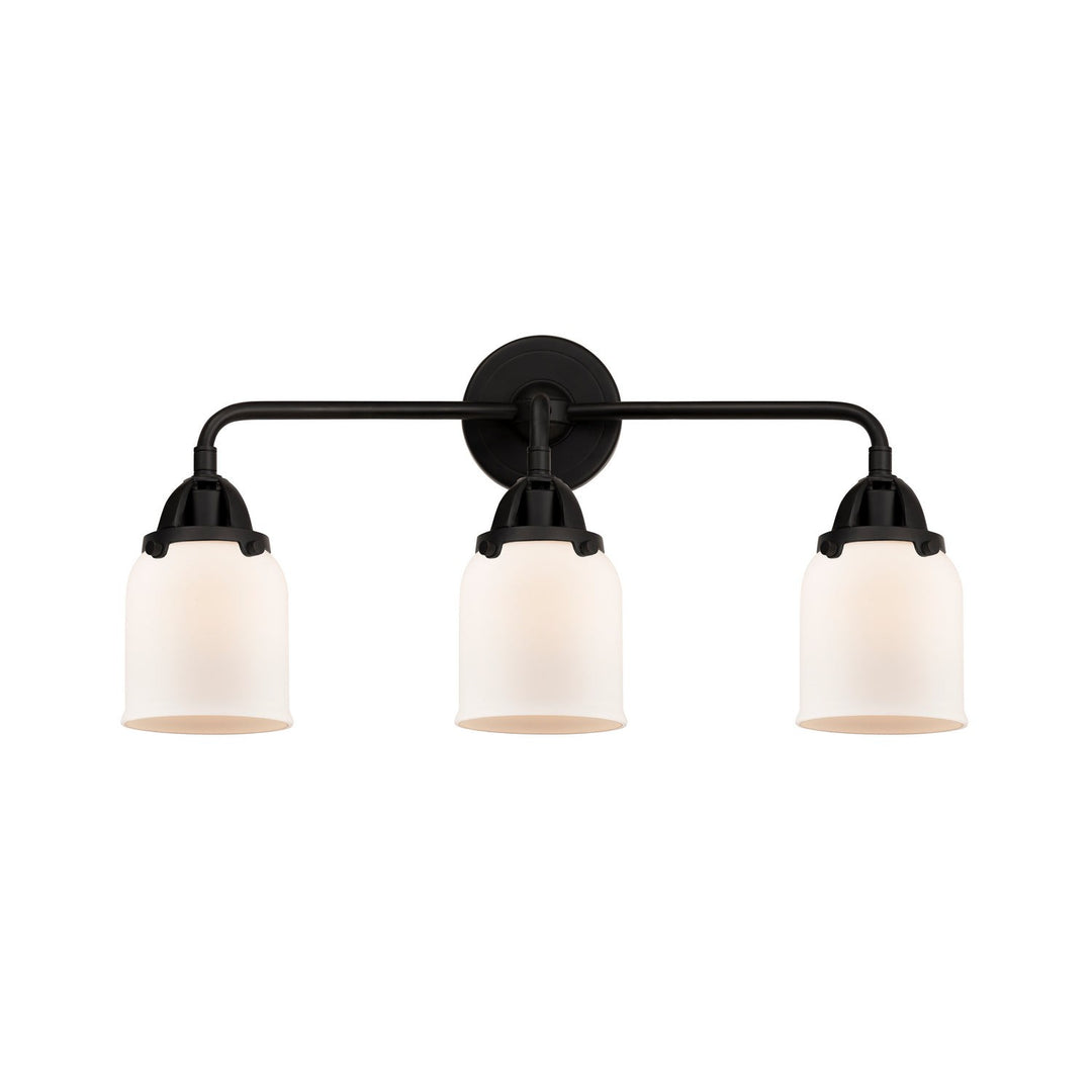 Innovations Nouveau 2 288-3W-BK-G51 Bath Vanity Light 23 in. wide - Matte Black