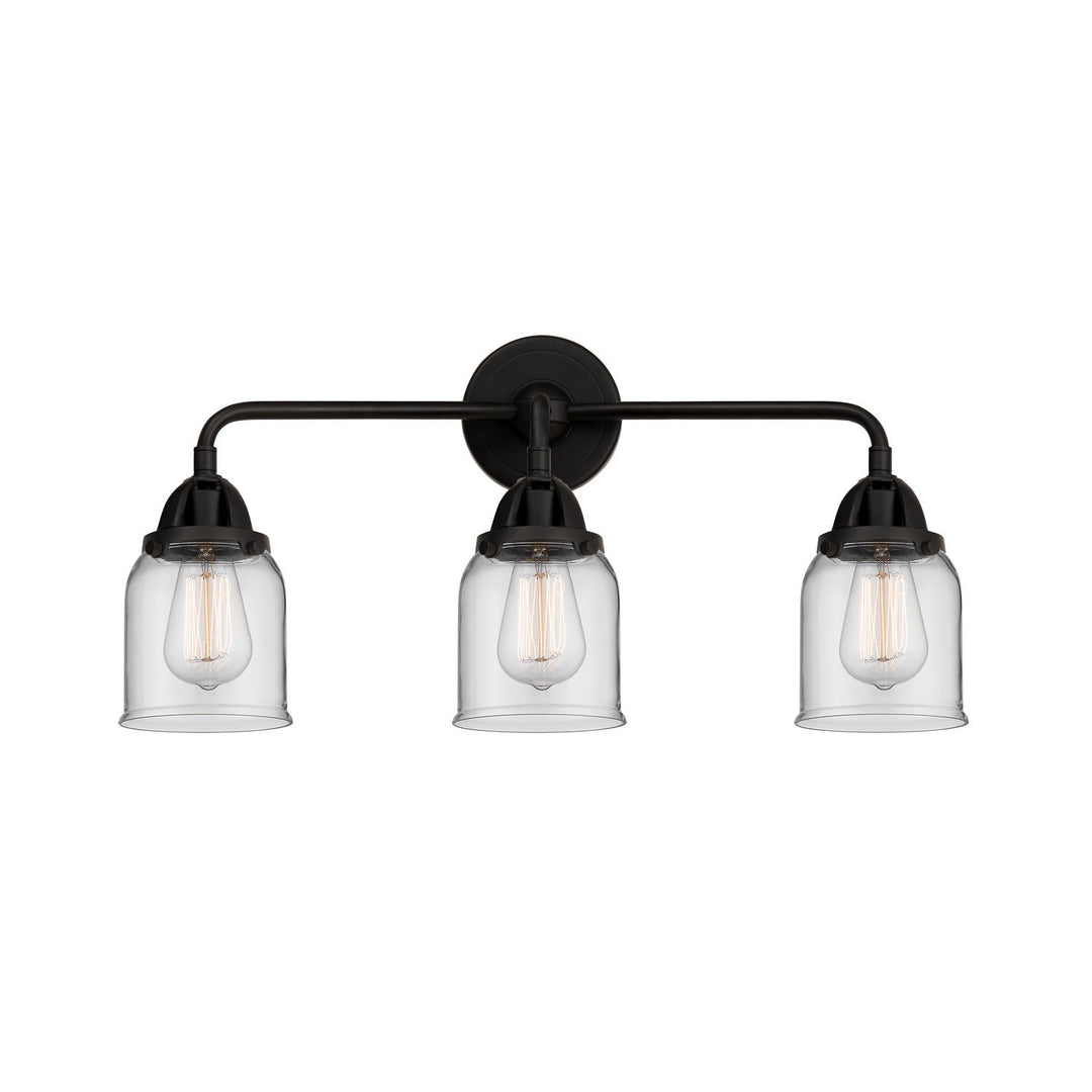 Innovations Nouveau 2 288-3W-BK-G52-LED Bath Vanity Light 23 in. wide - Matte Black