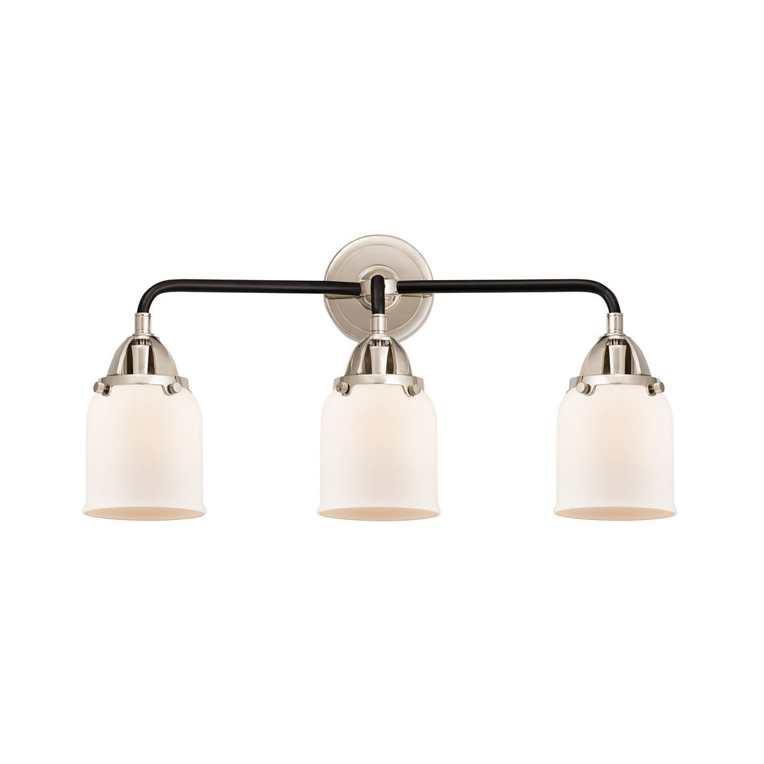 Innovations Nouveau 2 288-3W-BPN-G51 Bath Vanity Light 23 in. wide - Black Polished Nickel