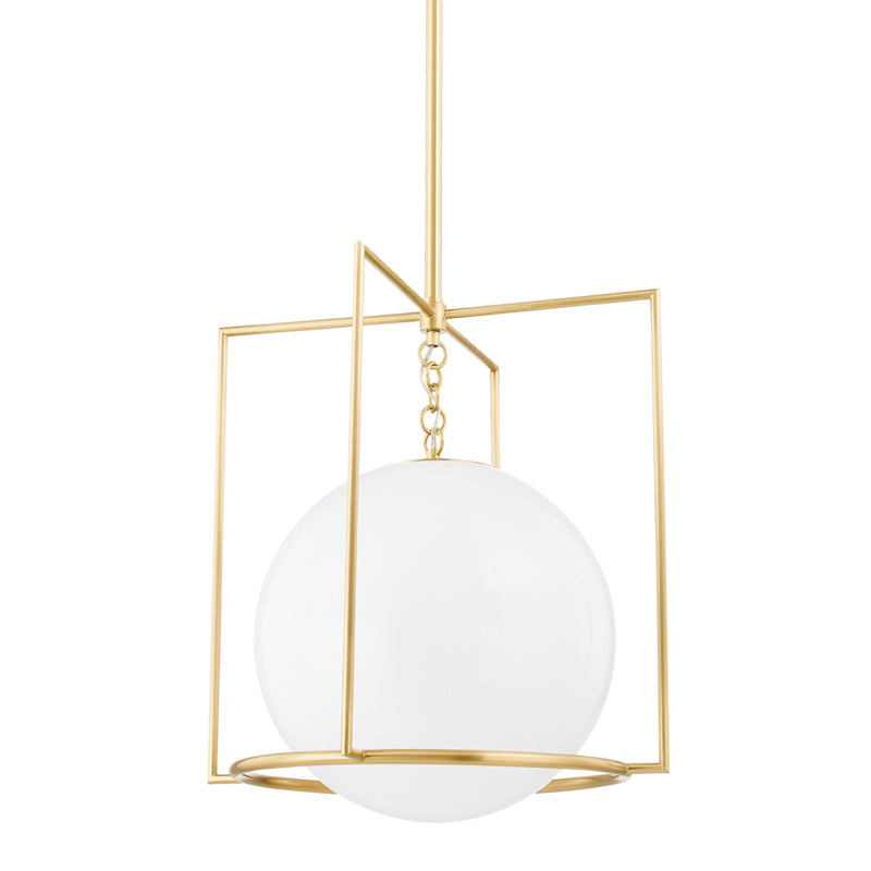 Mitzi Frankie H648701L-AGB Pendant Light - Aged Brass