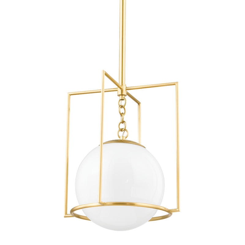 Mitzi Frankie H648701S-AGB Pendant Light - Aged Brass