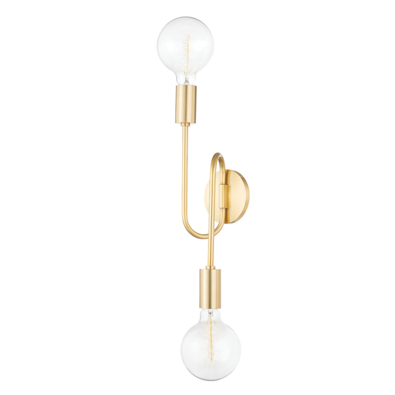 Mitzi Zani H655102B-AGB Wall Sconce Light - Aged Brass