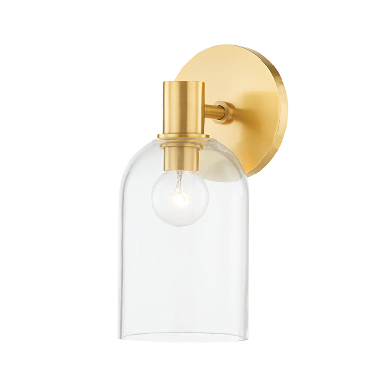 Mitzi Paisley H678301-AGB Wall Sconce Light - Aged Brass