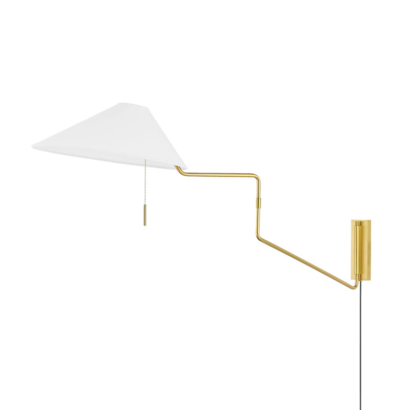 Mitzi Lighting HL647201-AGB  Aisa Lamp Aged Brass