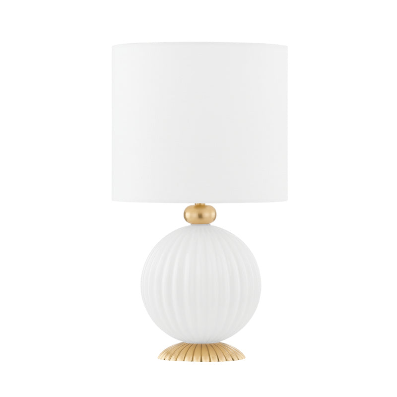 Mitzi Lighting HL664201-AGB  Vera Lamp Aged Brass