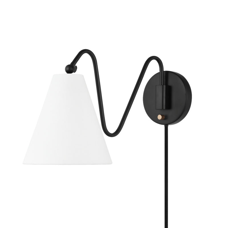 Mitzi Lighting HL699101-SBK  Onda Lamp Soft Black