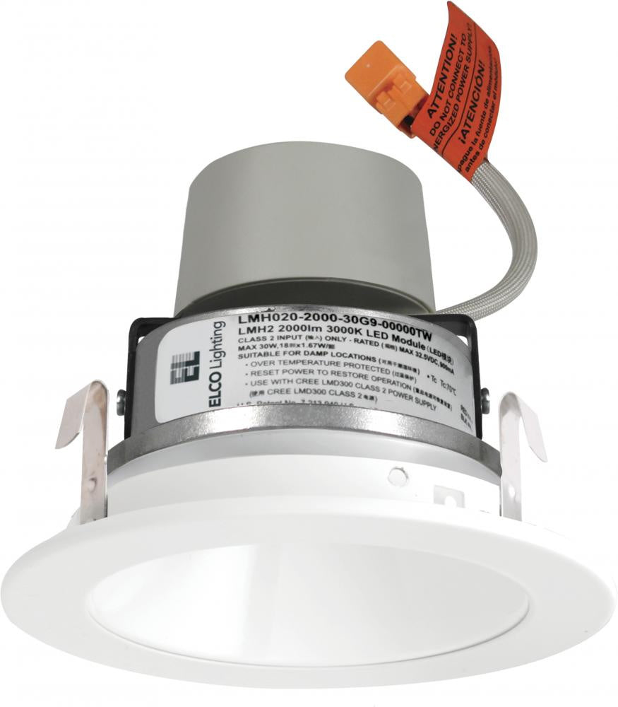 Elco Lighting E410R0835W  Led Module & Driver With Reflector Trim Recessed Light White