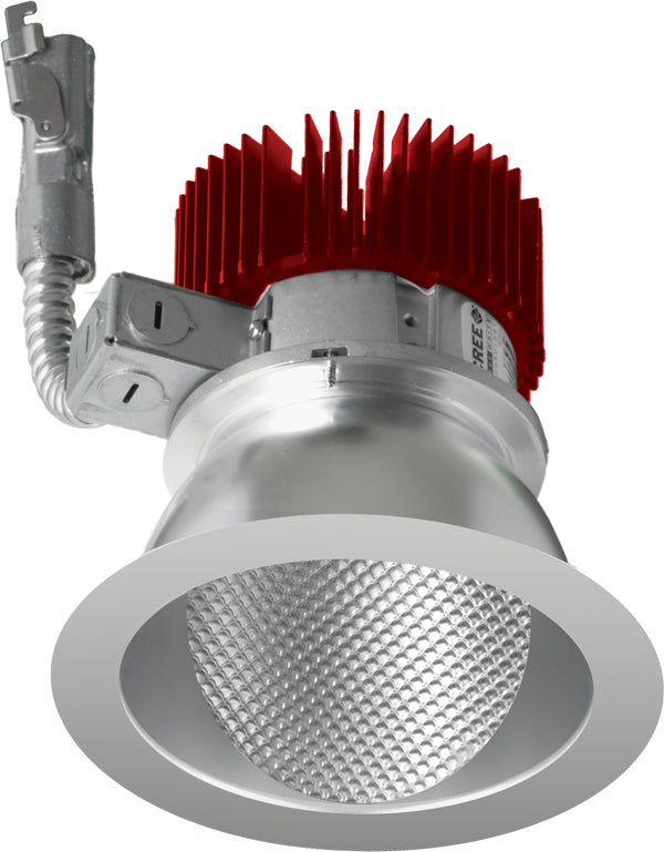 Elco Lighting E411L2035H2  Led Light Engine With Wall Wash Trim Recessed Light Pewter, Nickel, Silver