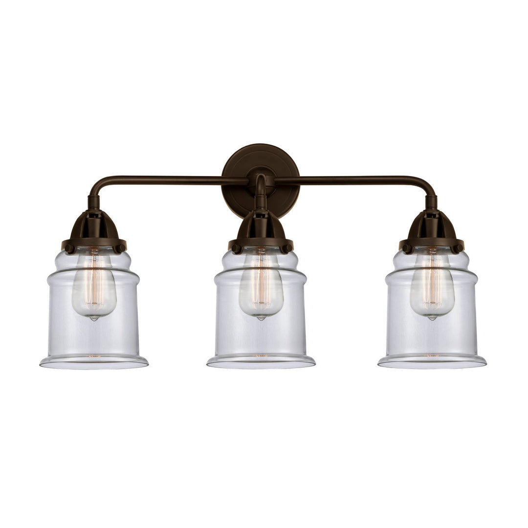 Innovations Nouveau 2 288-3W-OB-G182 Bath Vanity Light 24 in. wide - Oil Rubbed Bronze