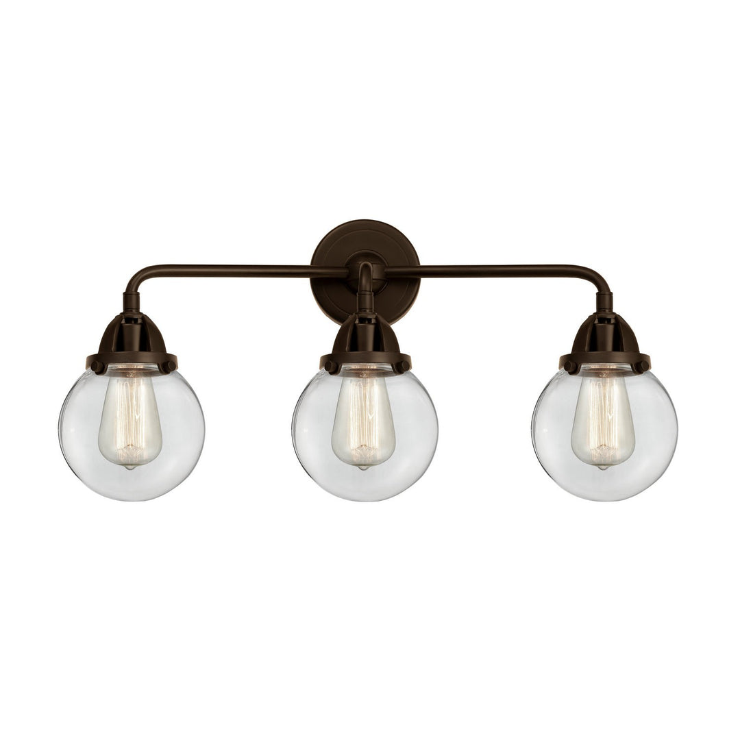 Innovations Nouveau 2 288-3W-OB-G202-6 Bath Vanity Light 24 in. wide - Oil Rubbed Bronze