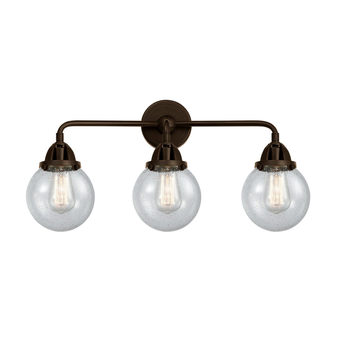 Innovations Nouveau 2 288-3W-OB-G204-6 Bath Vanity Light 24 in. wide - Oil Rubbed Bronze