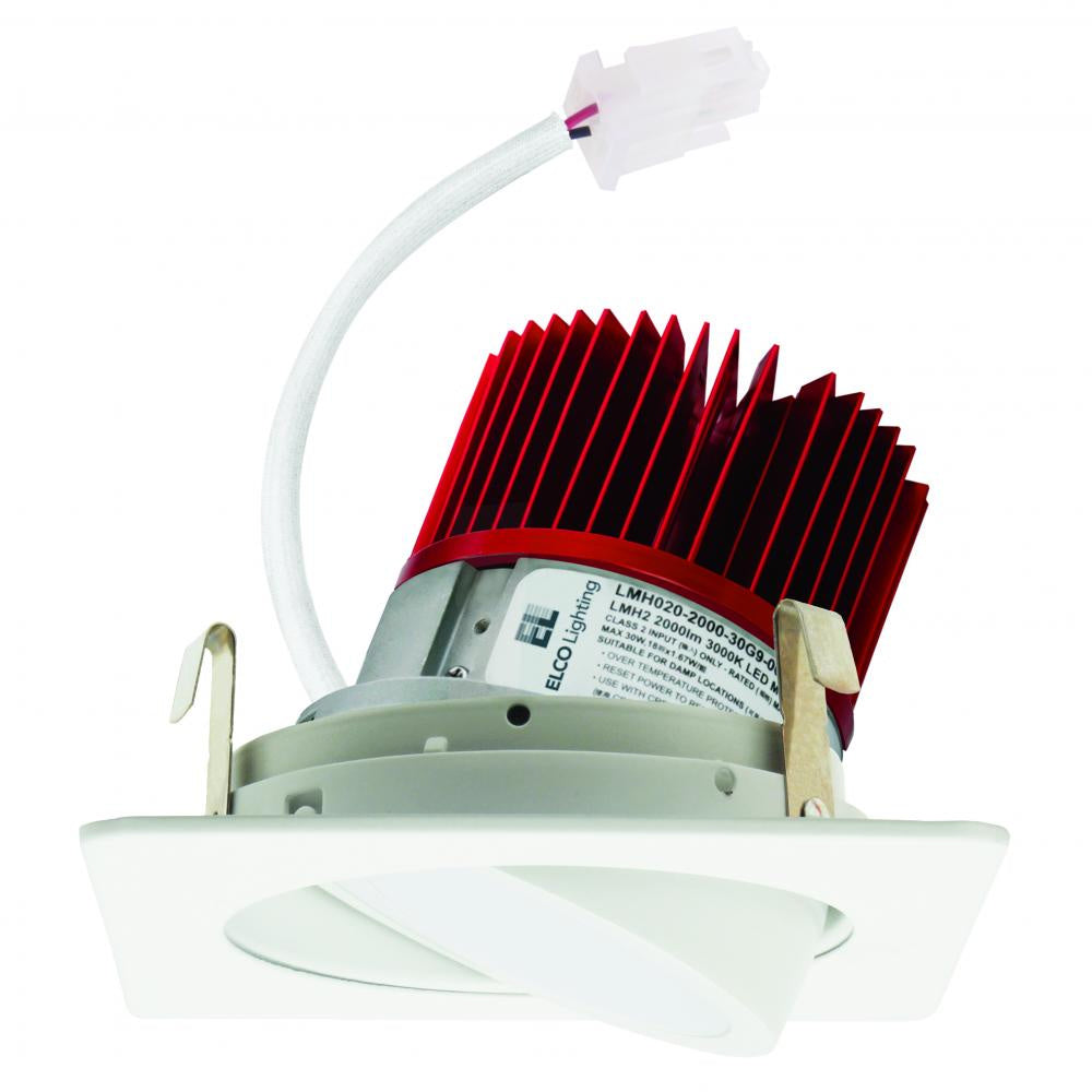 Elco Lighting E428C1230W2  Adjustable Light Engine Recessed Light White