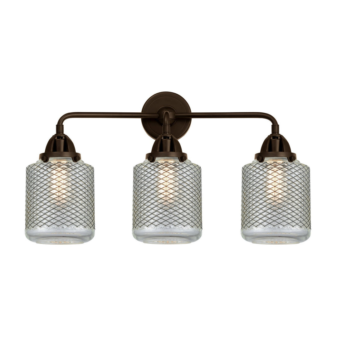 Innovations Nouveau 2 288-3W-OB-G262-LED Bath Vanity Light 24 in. wide - Oil Rubbed Bronze