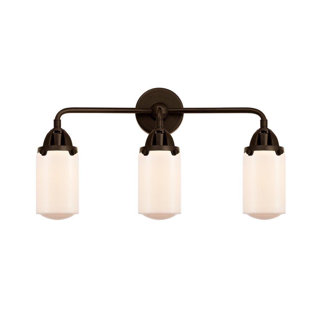 Innovations Nouveau 2 288-3W-OB-G311 Bath Vanity Light 23 in. wide - Oil Rubbed Bronze