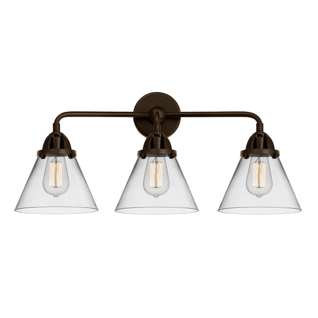 Innovations Nouveau 2 288-3W-OB-G42 Bath Vanity Light 26 in. wide - Oil Rubbed Bronze