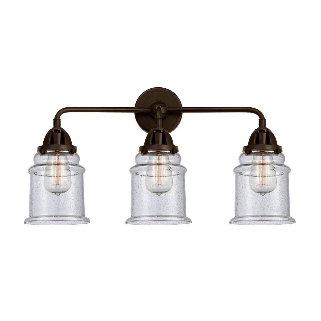 Innovations Nouveau 2 288-3W-OB-G184 Bath Vanity Light 24 in. wide - Oil Rubbed Bronze