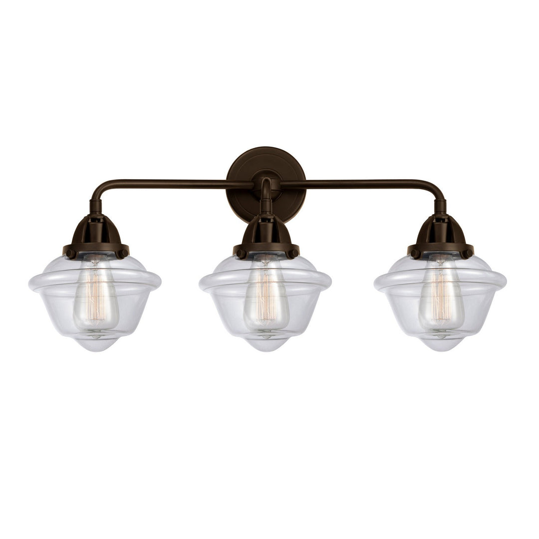 Innovations Nouveau 2 288-3W-OB-G532 Bath Vanity Light 26 in. wide - Oil Rubbed Bronze